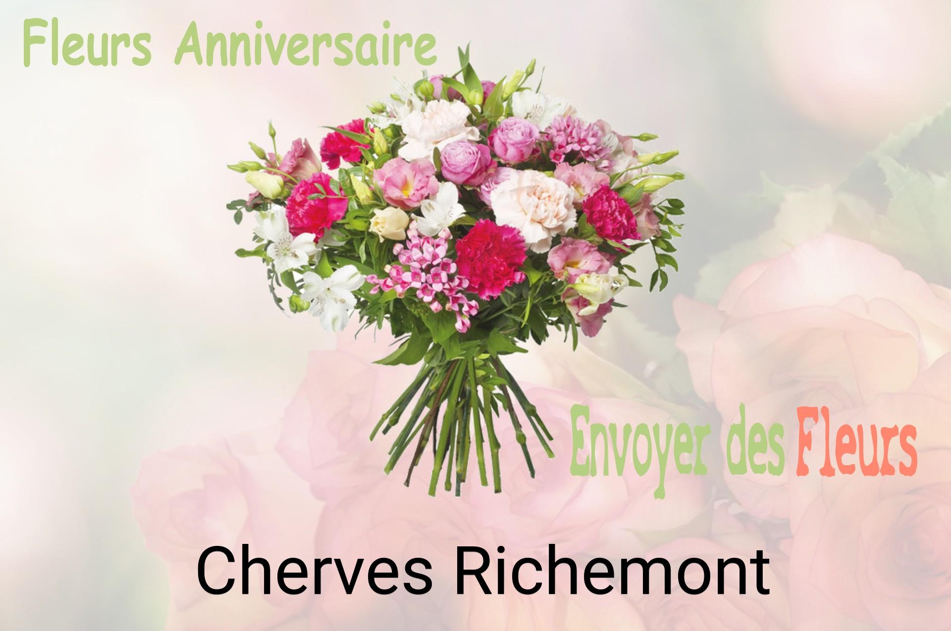 Bouquet de fleurs d’anniversaire livré à Cherves-Richemont
